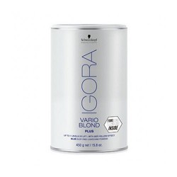 Schwarzkopf Igora Vario Blond Plus Niebieski bezpyłowy rozjaśniacz 450 g