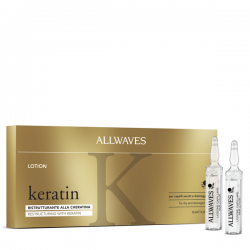 Allwaves Keratin Lotion odmładzający i regenerujący włosy z keratyną 12*10 ml