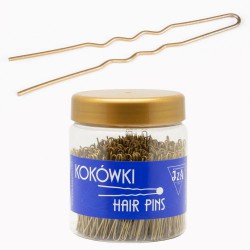 Iza kokówki karbowana 65mm - 500g -złote