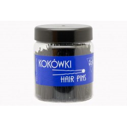 Iza kokówki karbowane 65 mm - 500 g - czarne