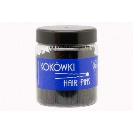 Iza kokówki karbowane 65 mm - 500 g - czarne