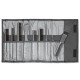 JAGUAR A-LINE IONIC  COMB SET Zestaw grzebieni w etui 9 szt.