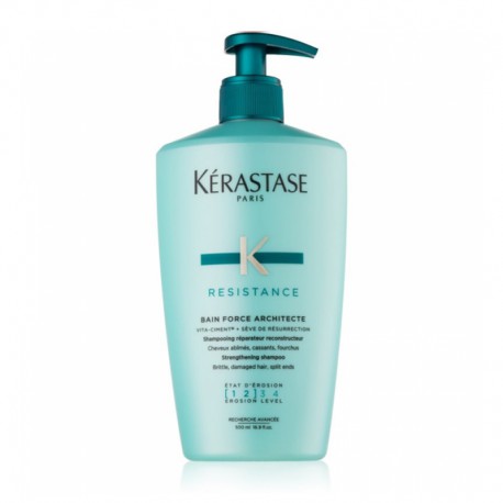 Kerastase Resistance Force Architect Kąpiel wzmacniająca do włosów ekstremalnie zniszczonych [1-2] 500 ml