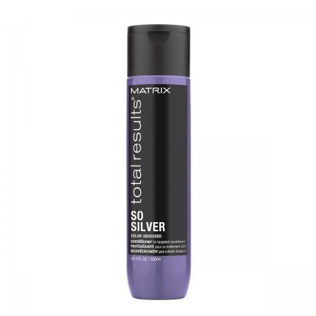 Matrix Total Result So Silver Odżywka z pigmentem do włosów siwych i blond 300 ml