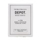 Depot No. 504 Beard & Mustache Cleansing Wipes Chusteczki do wąsów i brody 12 szt.