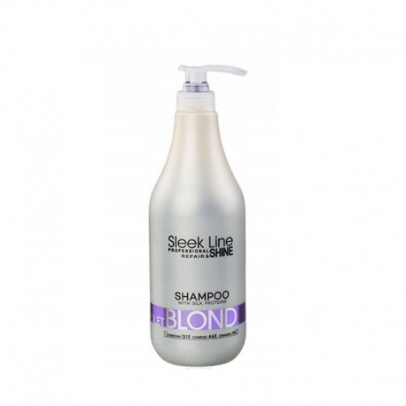 Stapiz Sleek Line Violet Blond Szampon do włosów blond i rozjaśnianych 300 ml