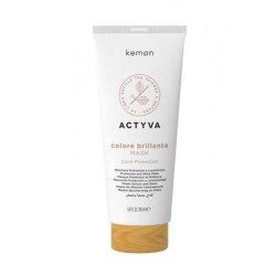 KEMON Actyva Color Brillante Maska do włosów farbowanych 200 ml