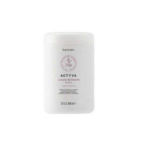 KEMON Actyva Color Brillante Maska do włosów farbowanych 200 ml