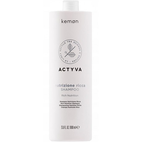 KEMON Actyva Nutrizione Ricca Szampon do bardzo suchych włosów 1000 ml