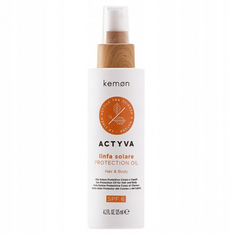 KEMON Actyva Linfa Solare Olejek ochronny do włosów i ciała 125 ml