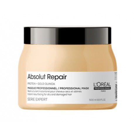 Loreal Gold Absolut Repair Maska do włosów zniszczonych i uwrażliwionych 500 ml