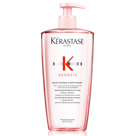 Kerastase Genesis Bain Hydra-Fortifiant Szampon nawilżający do włosów łamliwych i przetłuszczającej skóry głowy 250 ml
