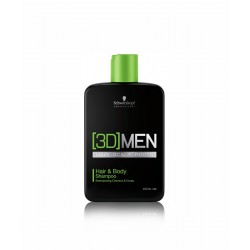 Schwarzkopf 3D Men Hair & Body Szampon uniwersalny do włosów i ciała 250 ml