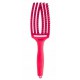 Olivia Garden Finger Brush - Medium - NEON PINK