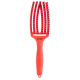 Olivia Garden Finger Brush -  Medium -  NEON ORANGE