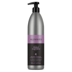Allwaves Blond Supreme Odżywka przeciw żółtym odcieniom, do pasemek i włosów siwych 500 ml