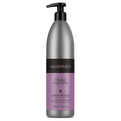 Allwaves Blond Supreme Szampon Yellow Out do włosów z pasemkami i włosów siwych 500 ml