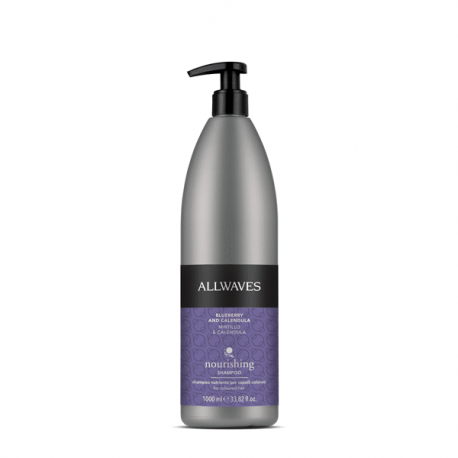 Allwaves Nurtishing Shampoo Szampon nawilżający 1000 ml