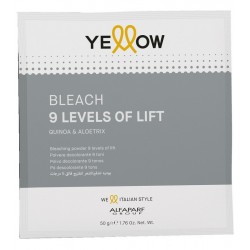 Yellow Bleach 9 Levels Of Lift Bezpyłowy rozjaśniacz do 9 tonów 50 g